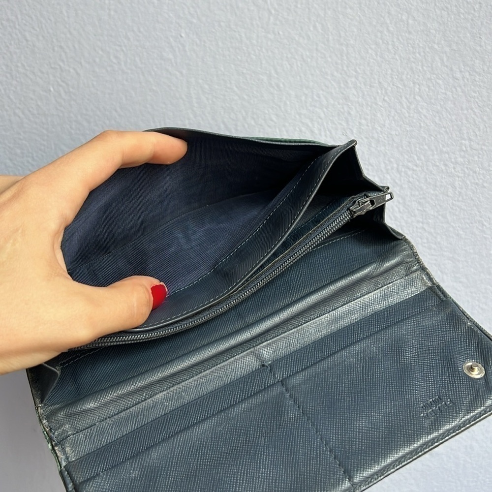 Prada Double Snap Bifold Wallet - Picture 7 of 11